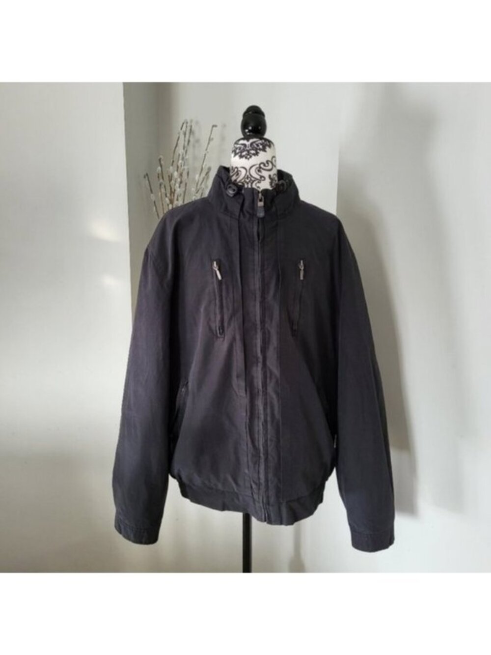 DOCKERS Bomber Rain Jacket Men's Sz Lrg